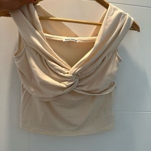 Reformation White Top // Size Small